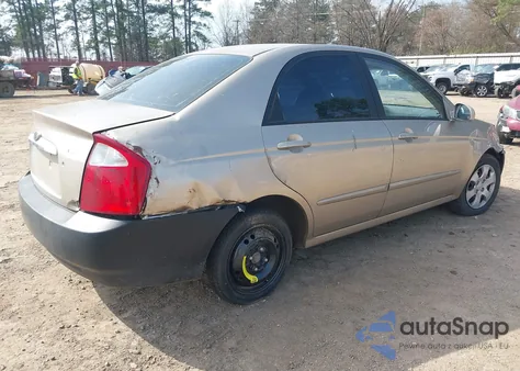 2004 Kia Spectra Ex/Lx z USA, uszkodzony, nr VIN KNAFE121045040480